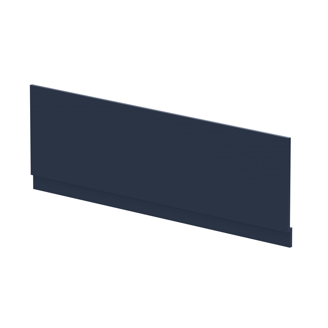Nuie 1700mm Bath Front Panel Midnight Blue